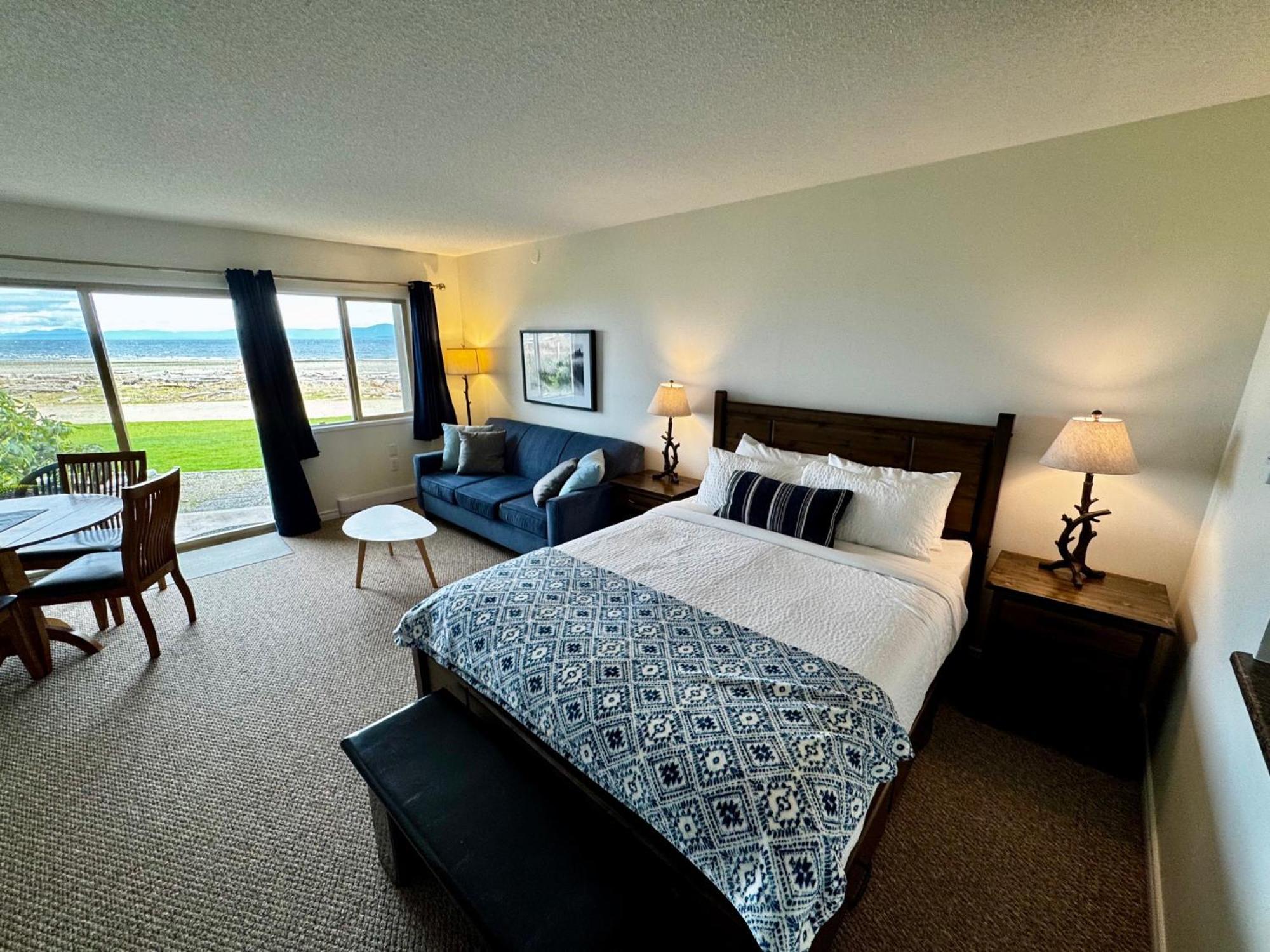 Shorewater Resort Beachfront Studio - 2 Beds Qualicum Beach Exterior foto