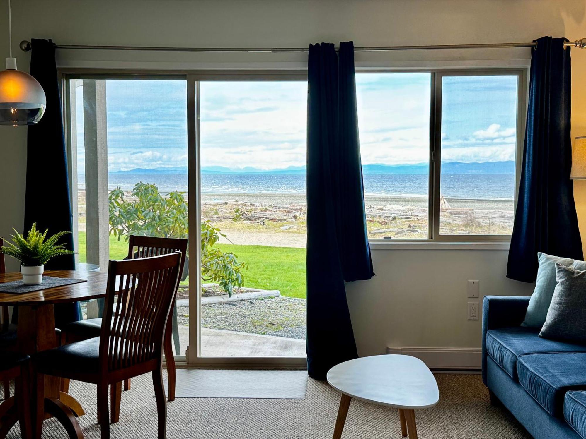Shorewater Resort Beachfront Studio - 2 Beds Qualicum Beach Exterior foto