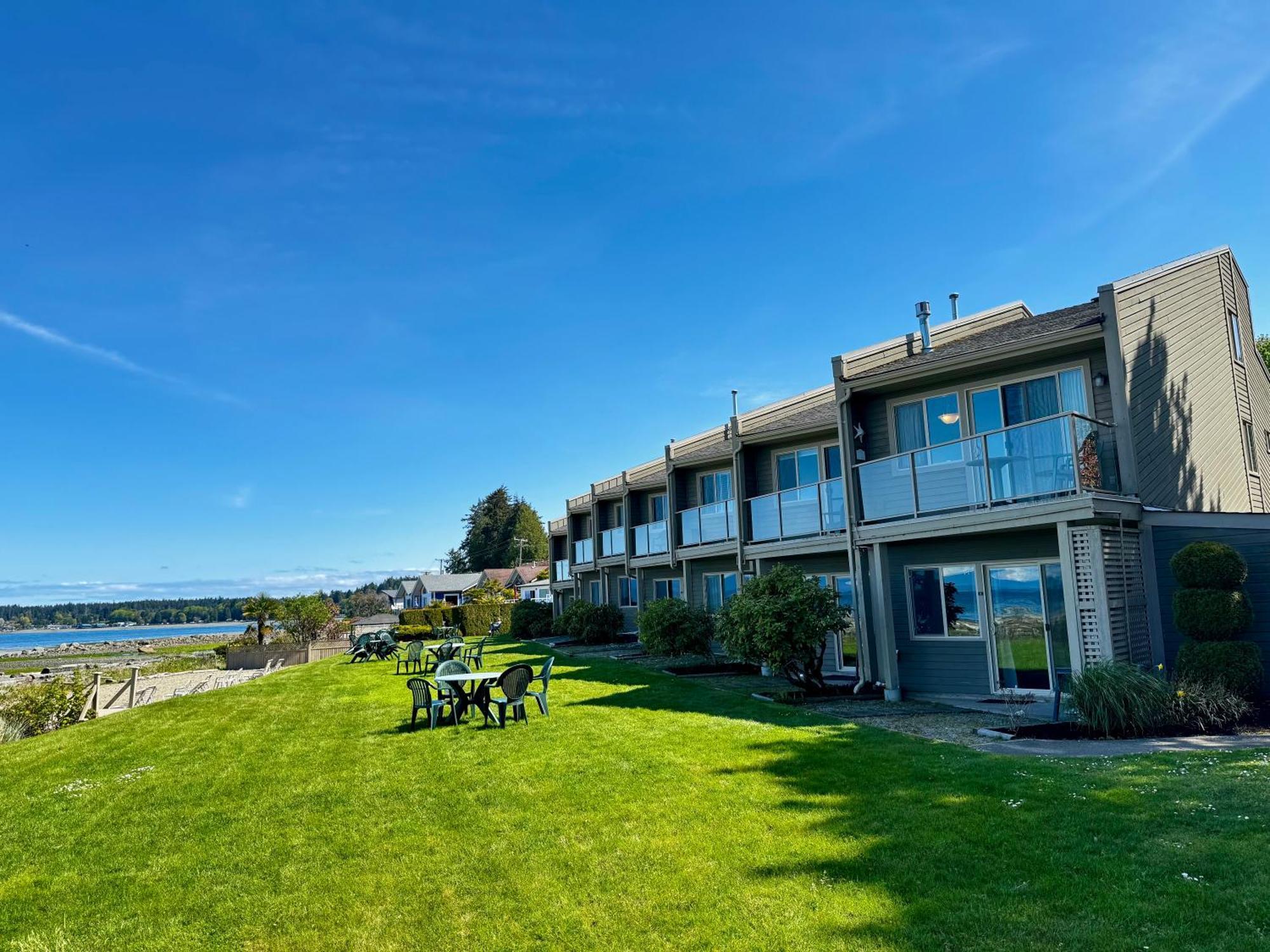 Shorewater Resort Beachfront Studio - 2 Beds Qualicum Beach Exterior foto